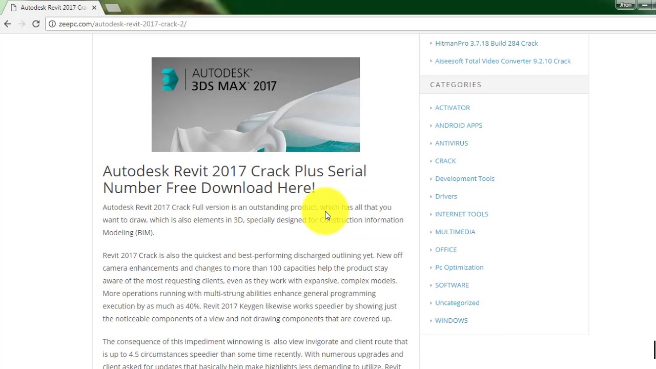 revit 2017 full crack